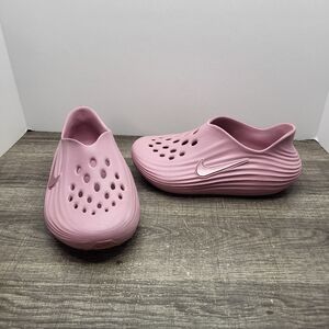 Nike REACTX REJUVEN8 Elemental Pink  Kids SlipOn Youth Sz 3 Y